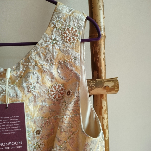 Monsoon UK Embroidered Dress New with Tags - Picture 16 of 17
